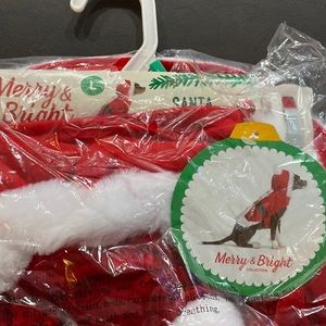 Merry and Bright Pet Costume Large Santa Dog Holiday
